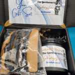 The Gentlemen’s Hydrating Lotion & Leather Rope Bracelet Gift Set